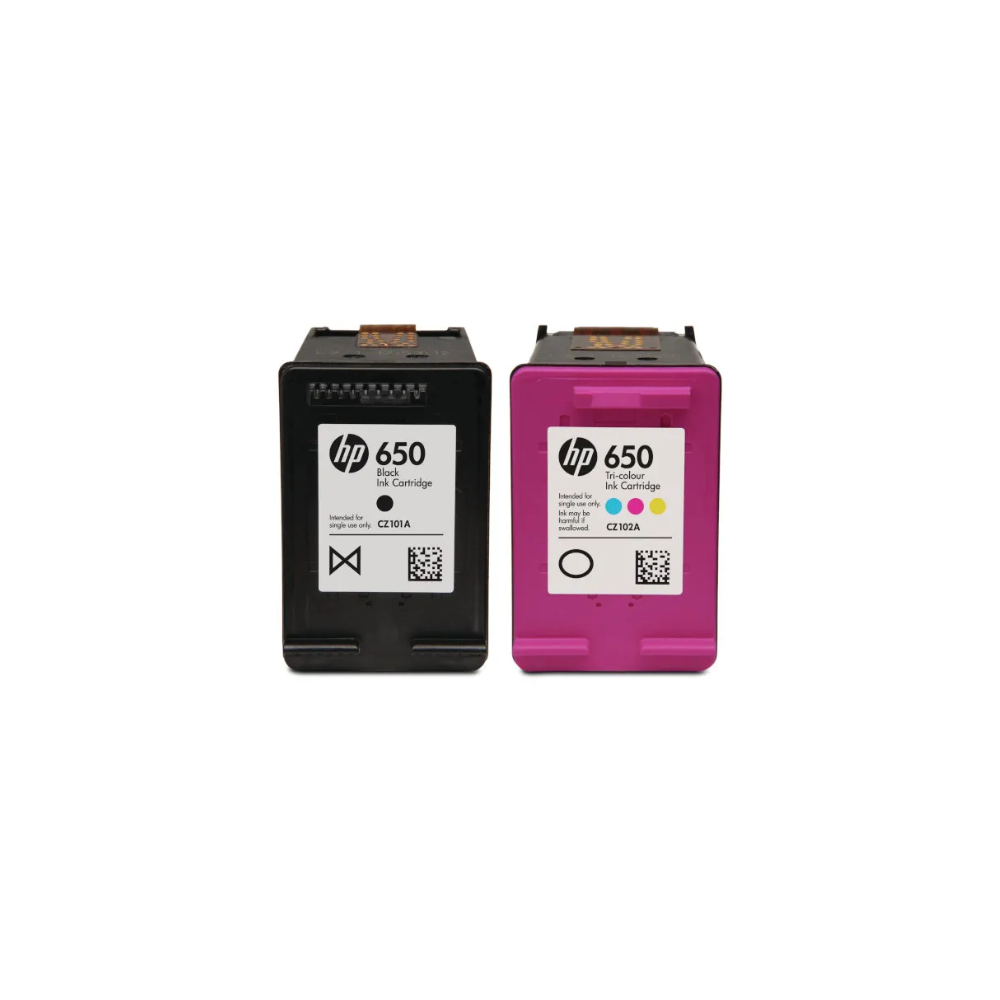 Encre HP_650 Noir et couleur