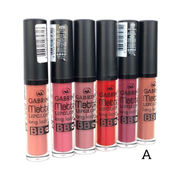 Lip Gloss Matte Gabrini 117-118-124