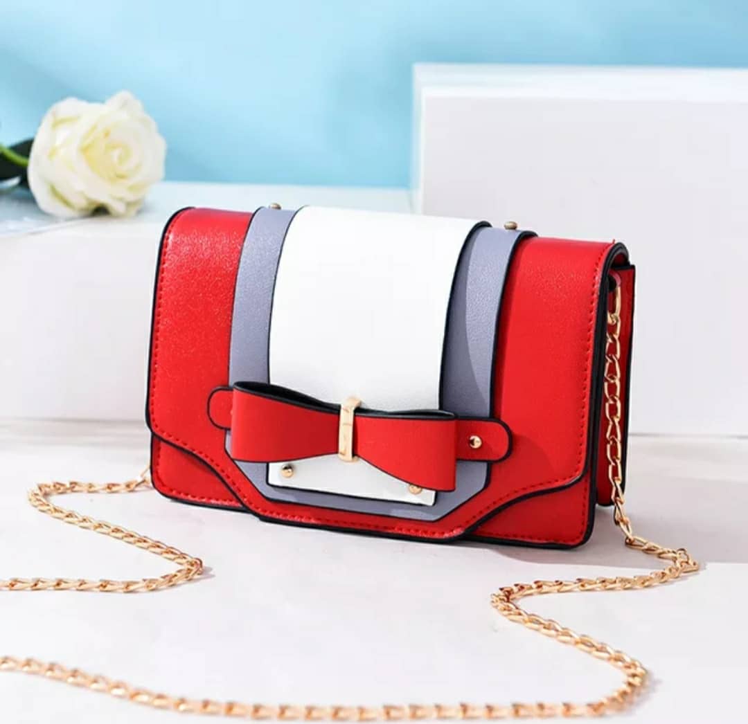 Sac à main rouge