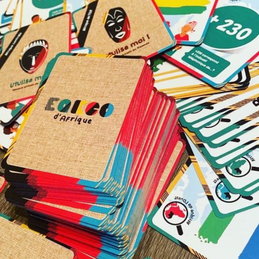 Eqkco d’Afrique Lot de cartes
