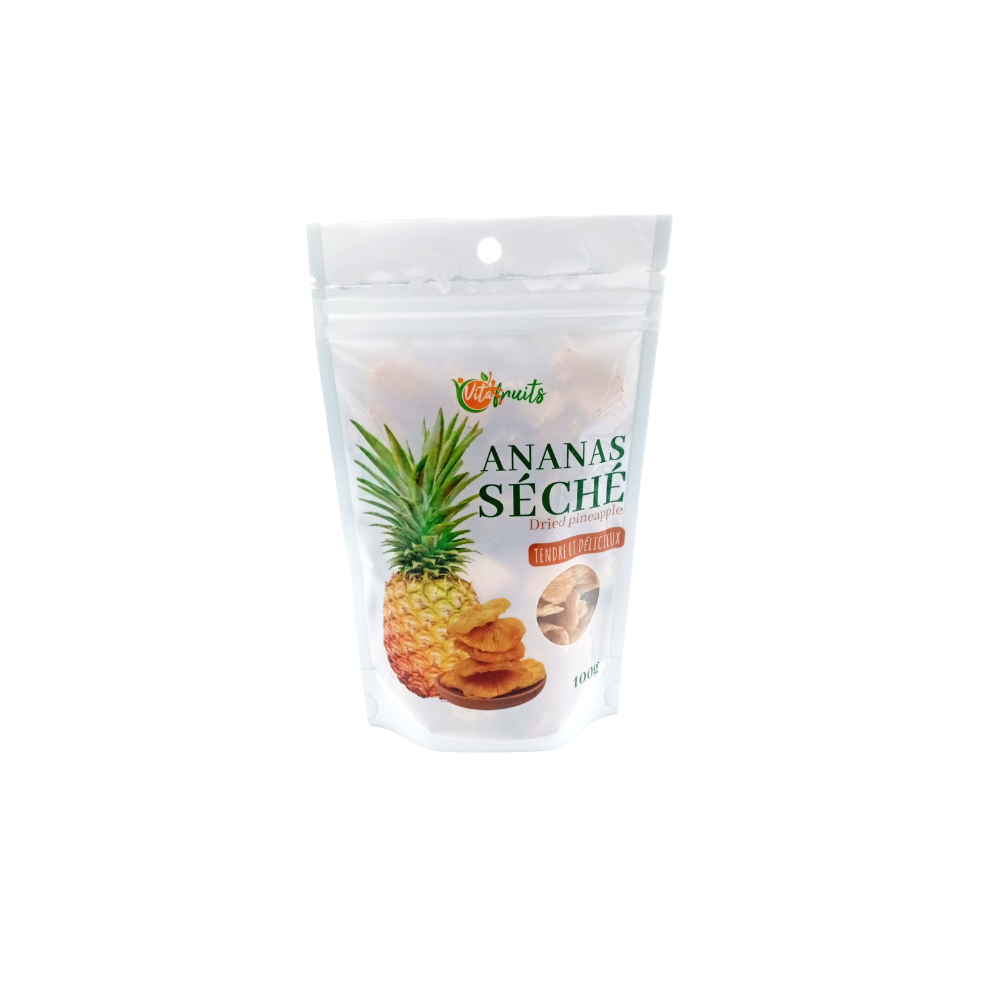 Ananas séché_Vitafruits_Face